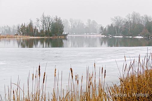 Foggy Rideau Canal_07056-7.jpg - Photographed along a half-thawed Rideau Canal Waterway near Smiths Falls, Ontario, Canada.